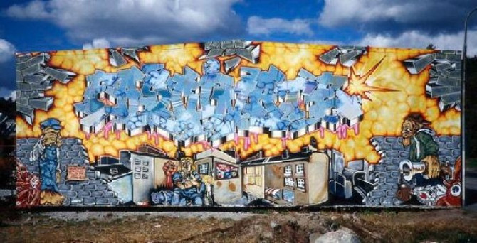 Grafiti eseri 'kültür varlığı' oldu
