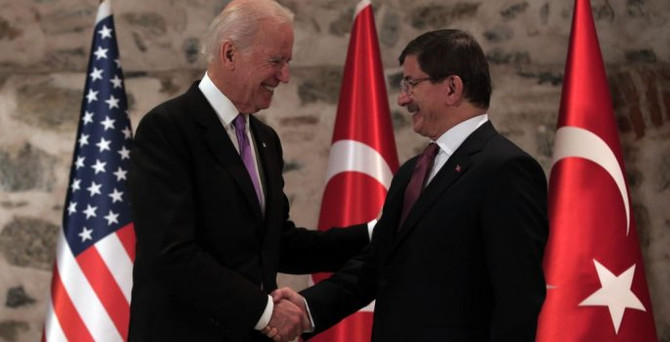 Davutoğlu, Biden ile Musul'u görüştü