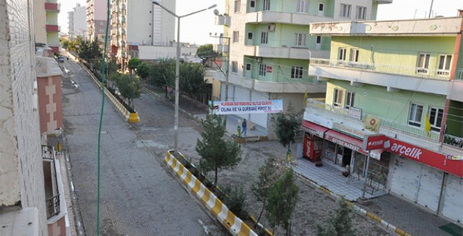 Dargeçit'te sokağa çıkma yasağı