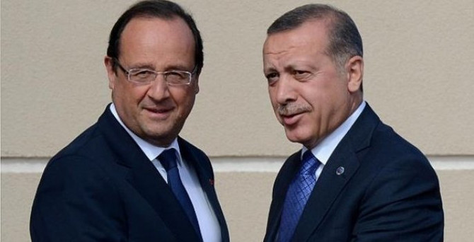 Erdoğan, Hollande ile görüştü
