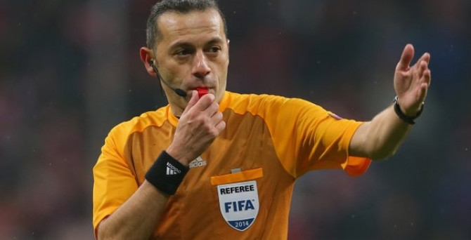 UEFA'dan Cüneyt Çakır'a görev