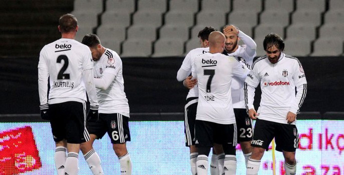 Beşiktaş kupada rahat kazandı