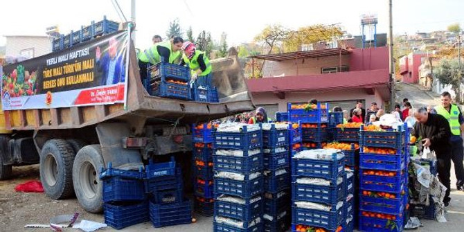 Rusya almayınca halka dağıtıldı