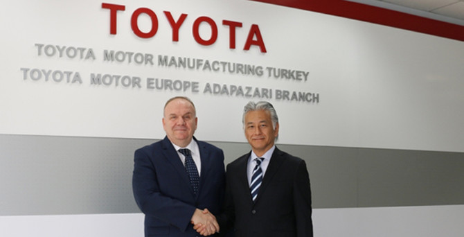 Toyota Türkiye'de bayrak değişimi
