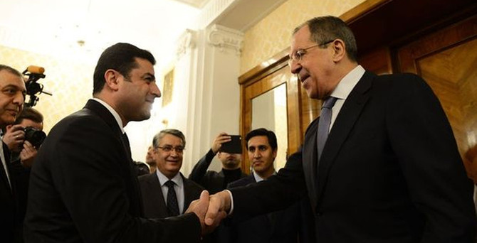 Demirtaş, Lavrov ile görüştü