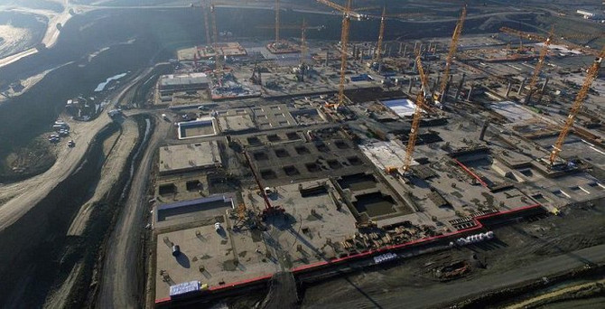 Üçüncü havalimanının yüzde 15'i tamamlandı