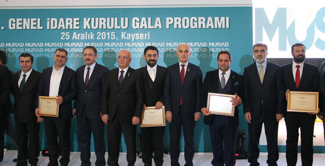91.MÜSİAD Genel İdare Kurulu Gala Programı Kayseri'de yapıldı