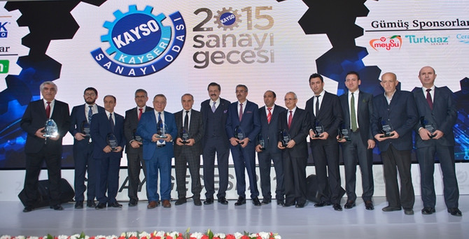 Kayseri iş dünyası 'Sanayi Gecesi'nde buluştu