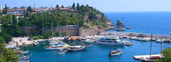 Antalya'da yazdan kalma bir gün