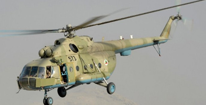 Venezuela helikopteri Kolombiya'da düştü