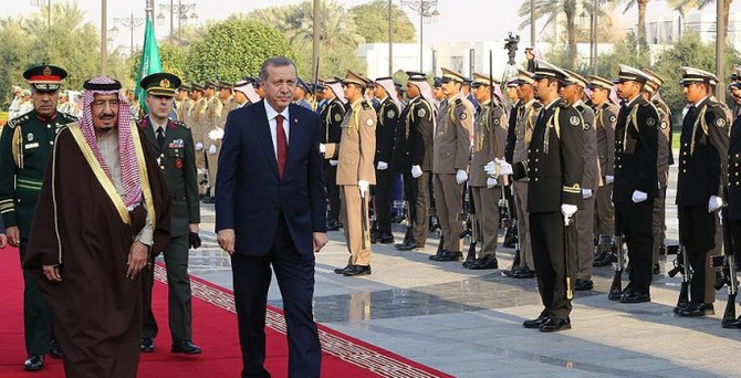 Cumhurbaşkanı Erdoğan Suudi Arabistan'da