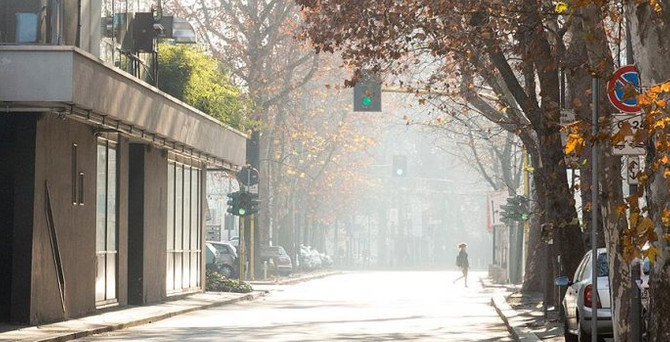 Milano'da hava kirliliği caddeleri boşalttı