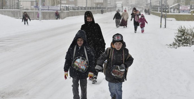 İstanbul'da okullar tatil