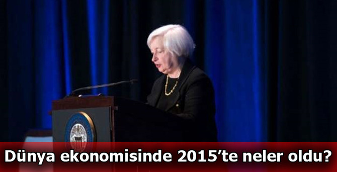 Dünya ekonomisinde 2015'in en önemli olayları
