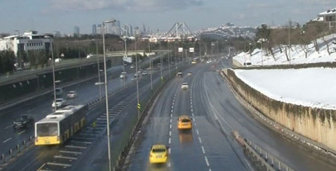 Yollar bugün boş kaldı