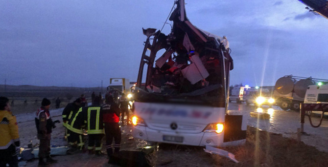 Konya'da trafik kazası: 6 ölü