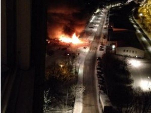 Stockholm'de şiddetli patlama: 10 yaralı