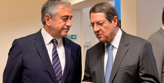 Akıncı ile Anastasiadis buluştu