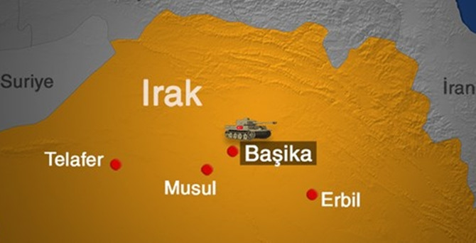 Başika Kampı'na saldırı