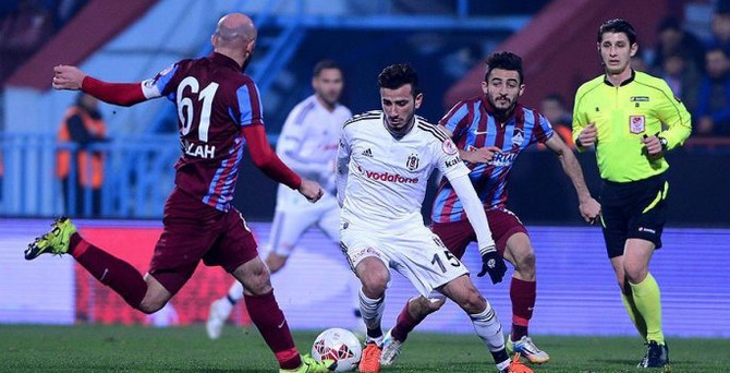 Beşiktaş Trabzon'da puan bıraktı