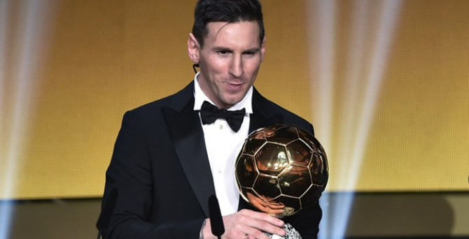 FIFA Altın Top Ödülü Messi'nin