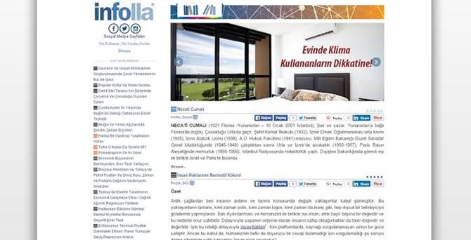 İnfolla'nın hedefi uluslararası bilgi kaynağı olmak