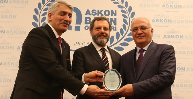 ASKON’dan DÜNYA’ya ödül