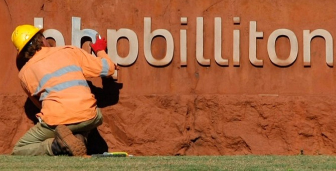 BHP Billiton, 10,5 yılın en düşük seviyesine indi