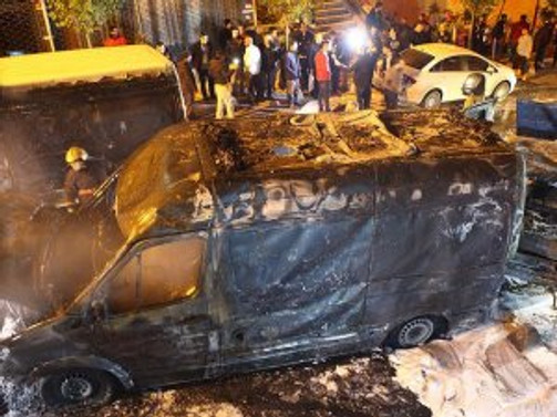 Ambulansın oksijen tüpü patladı: 1 yaralı