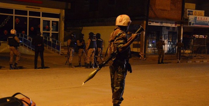 Burkina Faso'da otele saldırı