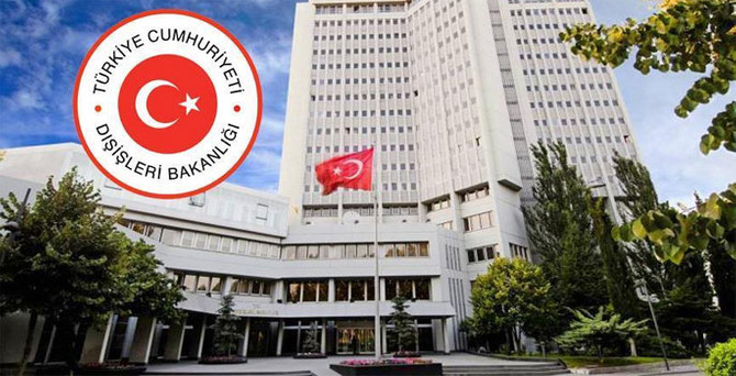 Dışişleri Bakanlığı'ndan İsrail'e kınama