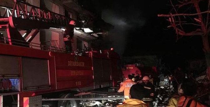 Çınar saldırısında itfaiye soruşturması