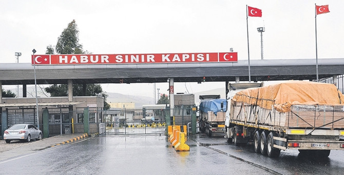 Habur sınırında TIR geçişleri normal seyrine döndü