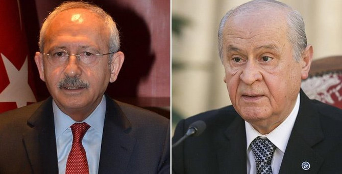 Kılıçdaroğlu'ndan Bahçeli'ye geçmiş olsun telefonu