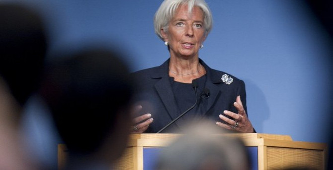 Lagarde Avrupa ekonomisindeki iki temel riski açıkladı