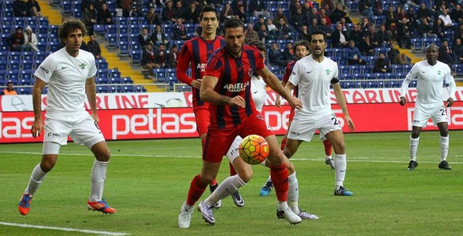Mersin'de gol sesi çıkmadı