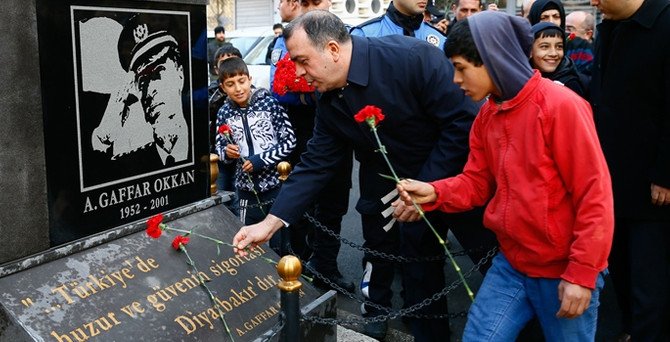 Gaffar Okkan şehit edilişinin 15. yılında anıldı