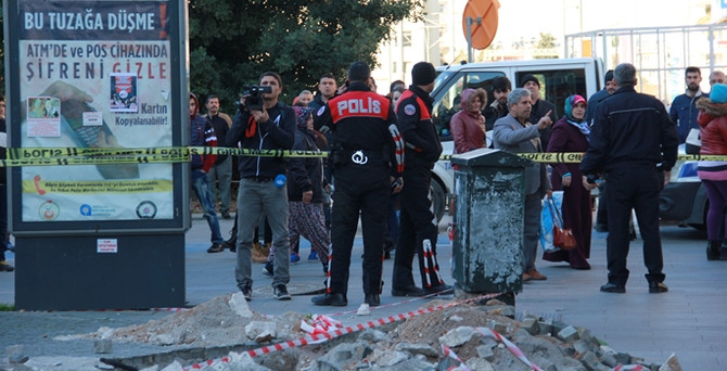 Antalya'da patlama: 2 yaralı