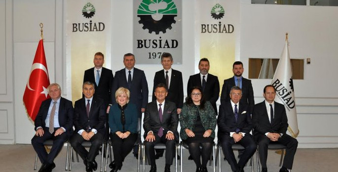 BUSİAD’da Günal Baylan güven tazeledi