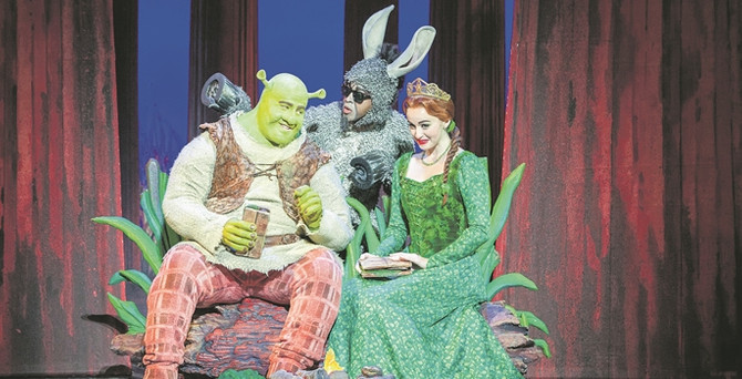 İstanbul'da 'Shrek' yeşili günler