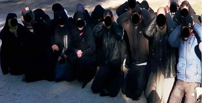 22'si çocuk 43 IŞİD'li yakalandı
