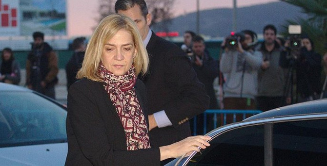 İspanya Prensesi sanık koltuğundan kurtulamadı