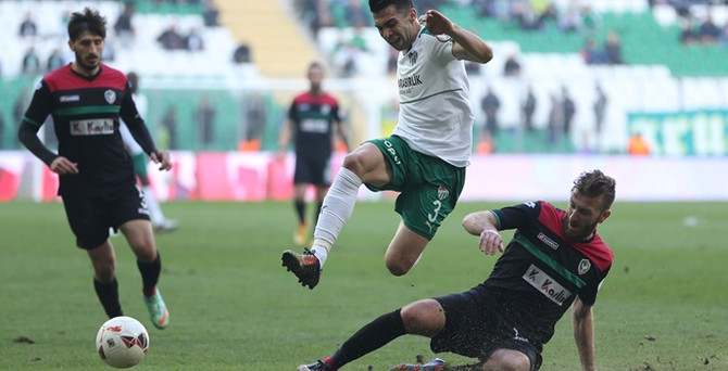 Bursaspor turu evinde kaybetti