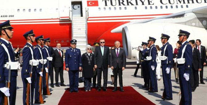 Cumhurbaşkanı Erdoğan Şili’de