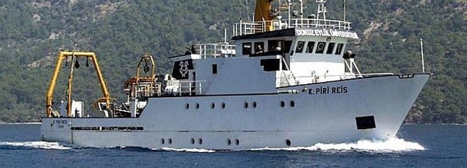 Piri Reis, Gazimağusa Limanı'ndan ayrıldı