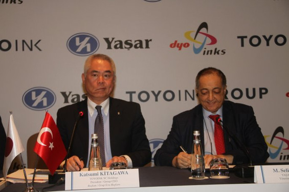 Yaşar Holding ile Toyo Ink Group ortaklığı sağlandı