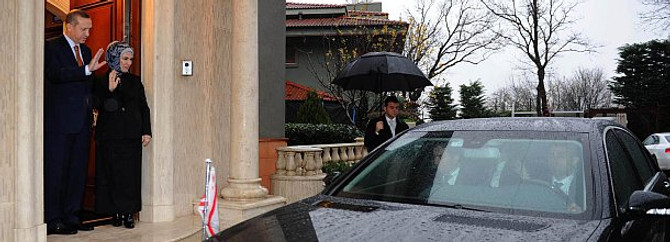 Erdoğan'a bir günde iki ziyaret