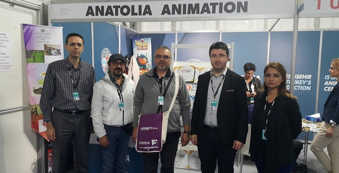 BEBKA Eskişehir animasyonunu Fransa'da görücüye çıkarıldı