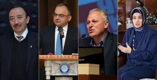 Dört üniversitenin rektörü açığa alındı