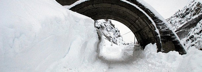 Tunceli'de 106 köy yolu kar nedeniyle ulaşıma kapandı